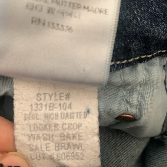 MOTHER High Waisted Looker Crop in Bake Sale Brawl size 26 - Picture 9 of 9